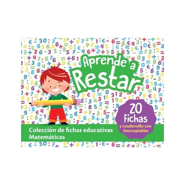 CAJAS EDUCATIVAS MATEMATICAS APRENDE LA RESTA.