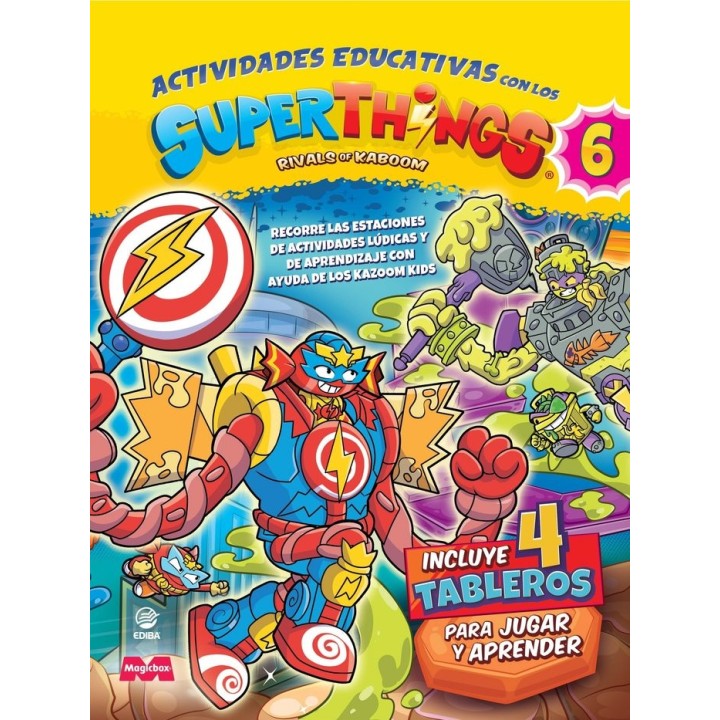 ACTIVIDADES EDUCATIVAS CON LOS SUPERTHINGS - MUTANT BATTLE