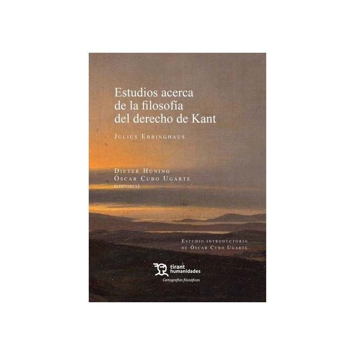 ESTUDIOS ACERCA DE LA FILOSOFIA DEL DERECHO DE KANT