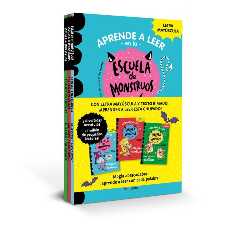 PACK ESCUELA DE MONSTRUOS LA MASCOTA MAS GRANDOTA, UNA LIADA