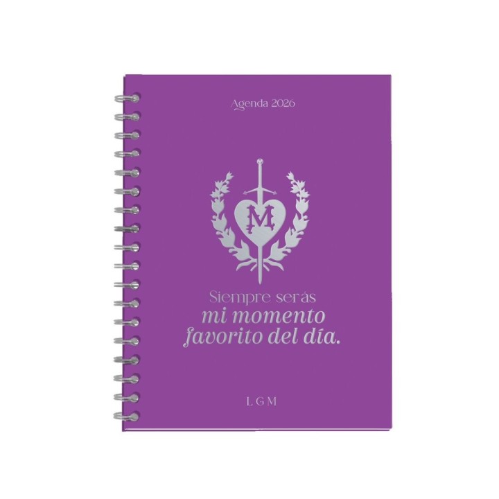 AGENDA ANUAL DIARIA 2026 LAS GUERRERAS MAXWELL