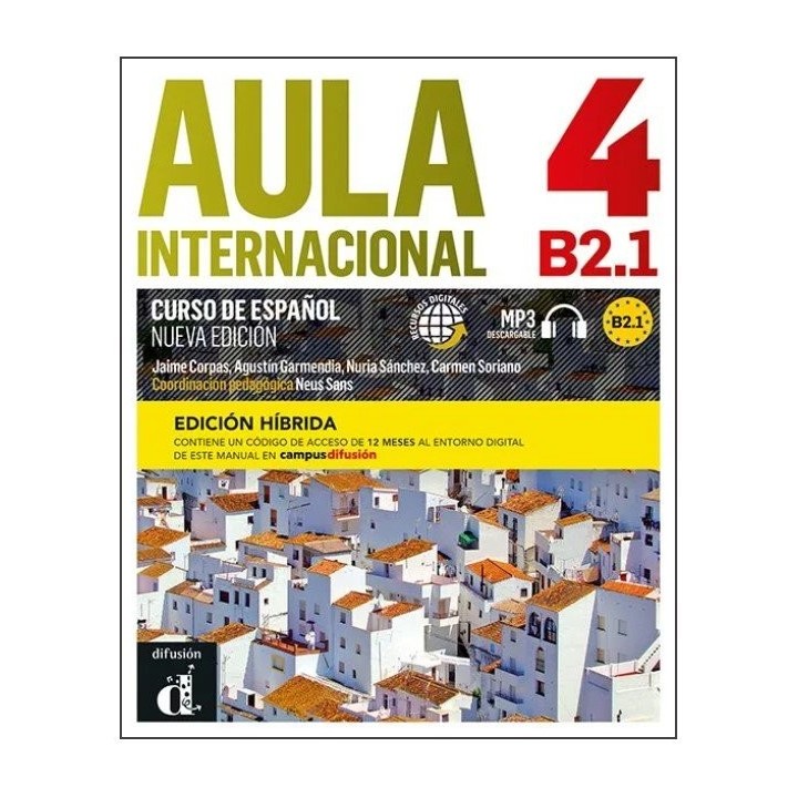 AULA NUEVA EDICION 4 ED HIBRIDA LIBRO DEL ALUMNO+CD