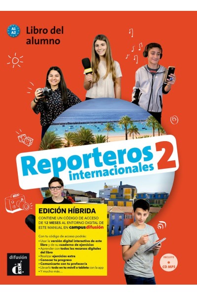 REPORTEROS INTERNACIONALES 2 ED HIBRIDA ALUMNO