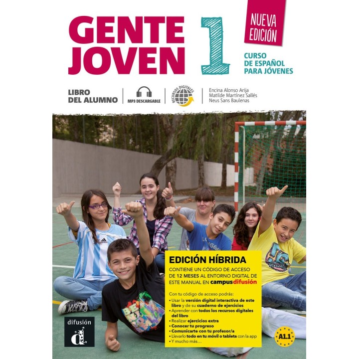 GENTE JOVEN NE 1 ED HIBRIDA LIBRO DEL ALUMNO
