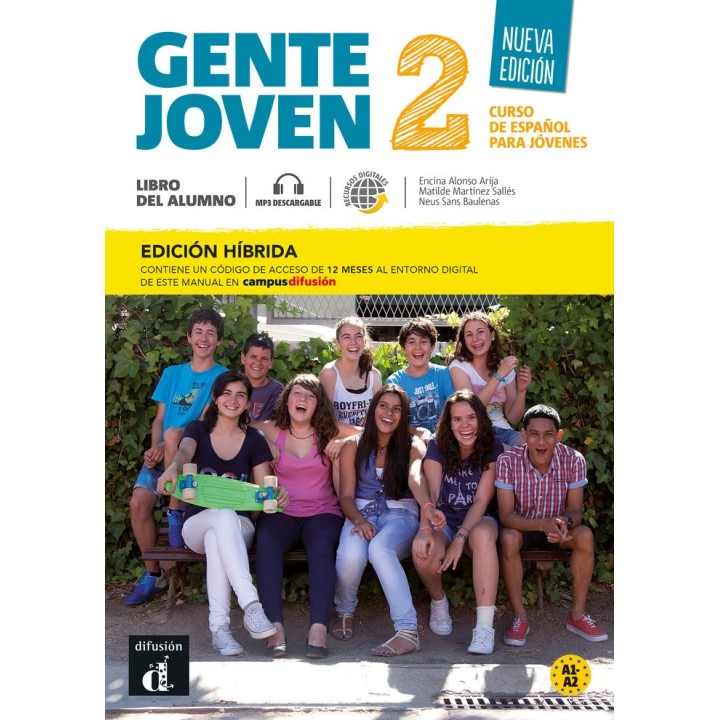 GENTE JOVEN NE 2 ED HIBRIDA LIBRO DEL ALUMNO
