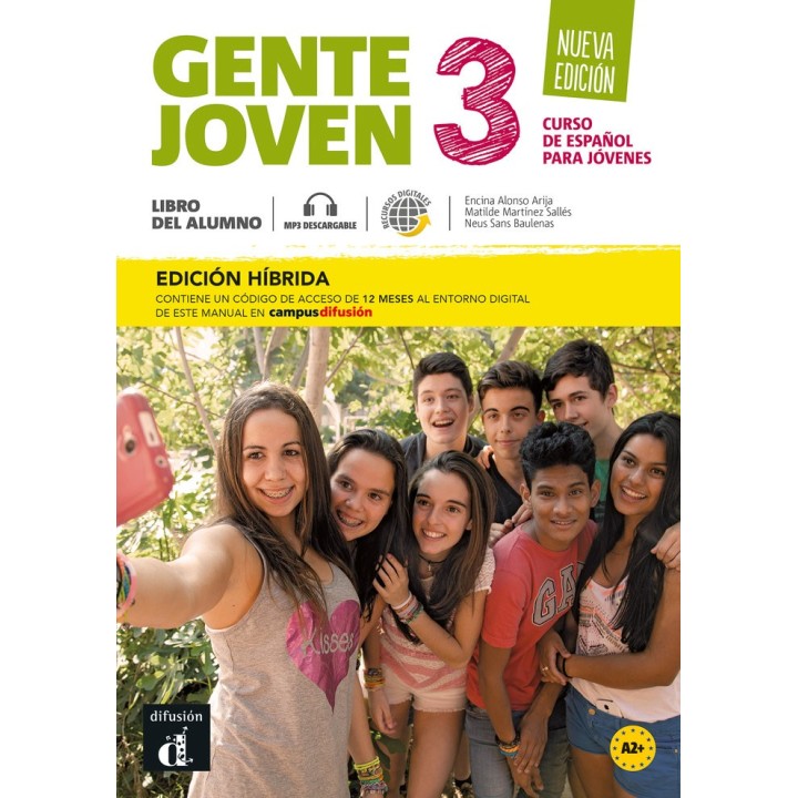 GENTE JOVEN NE 3 ED HIBRIDA LIBRO DEL ALUMNO