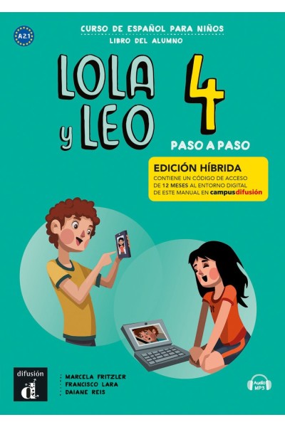 LOLA Y LEO PASO A PASO 4 ED HIBRIDA LIBRO DEL ALUMNO