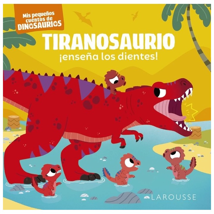 TIRANOSAURIO ENSEÑA LOS DIENTES