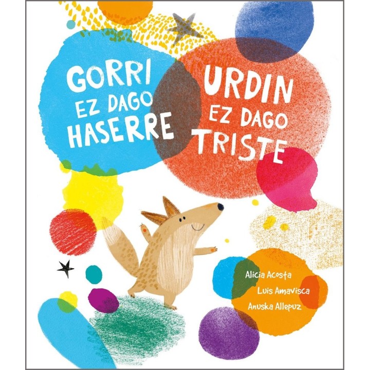 GORRI EZ DAGO HASERRE URDIN EZ DAGO TRISTE