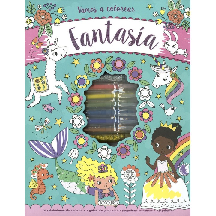 VAMOS A COLOREAR FANTASIA