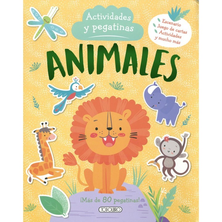 ANIMALES ACTIVIDADES Y PEGATINAS