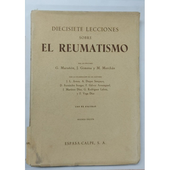 Diecisiete Lecciones sobre el Reumatismo
