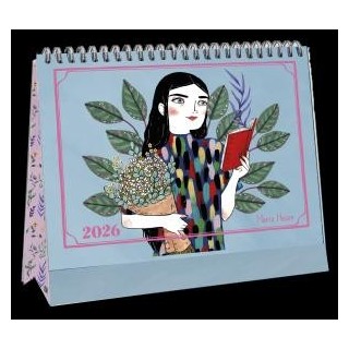 Calendario de mesa 2026 maria hesse
