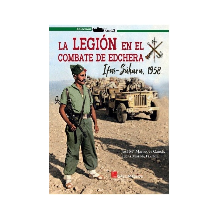 LEGION EN EL COMBATE DE EDCHERA IFNI SAHARA 1958