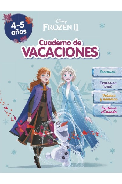 FROZEN. CUADERNO DE VACACIONES (4-5 AÑOS) (DISNEY. CUADERNO DE VACACIONES)