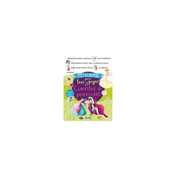 PICTOGRAMAS PARA LEER Y PEGAR CUENTOS DE PRINCESAS