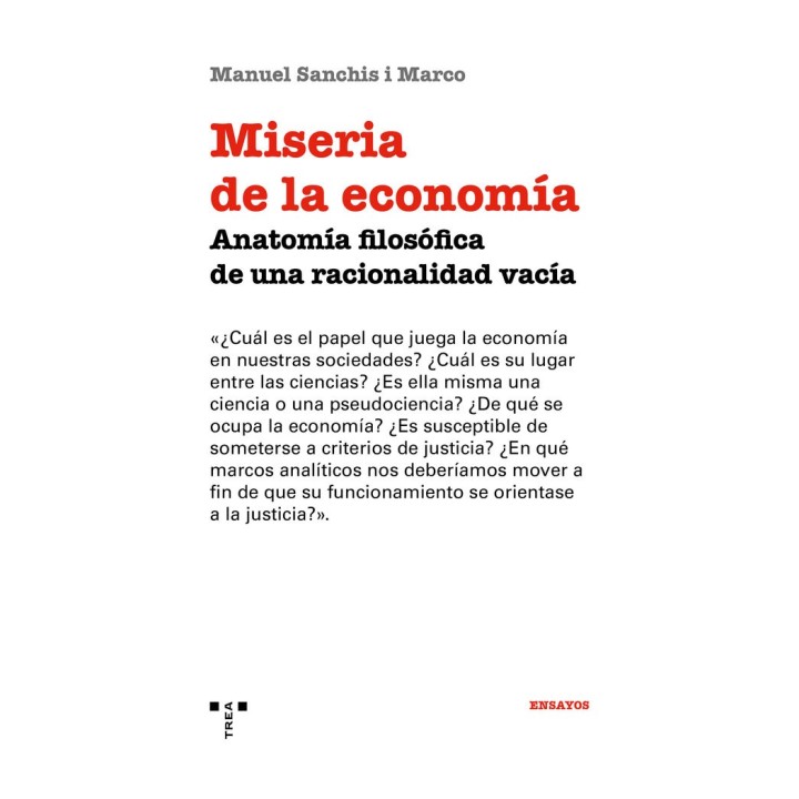 MISERIA DE LA ECONOMIA