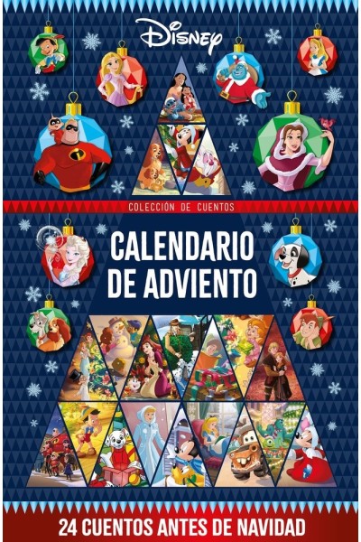 DISNEY CALENDARIO DE ADVIENTO 24 CUENTOS ANTES DE NAVIDAD