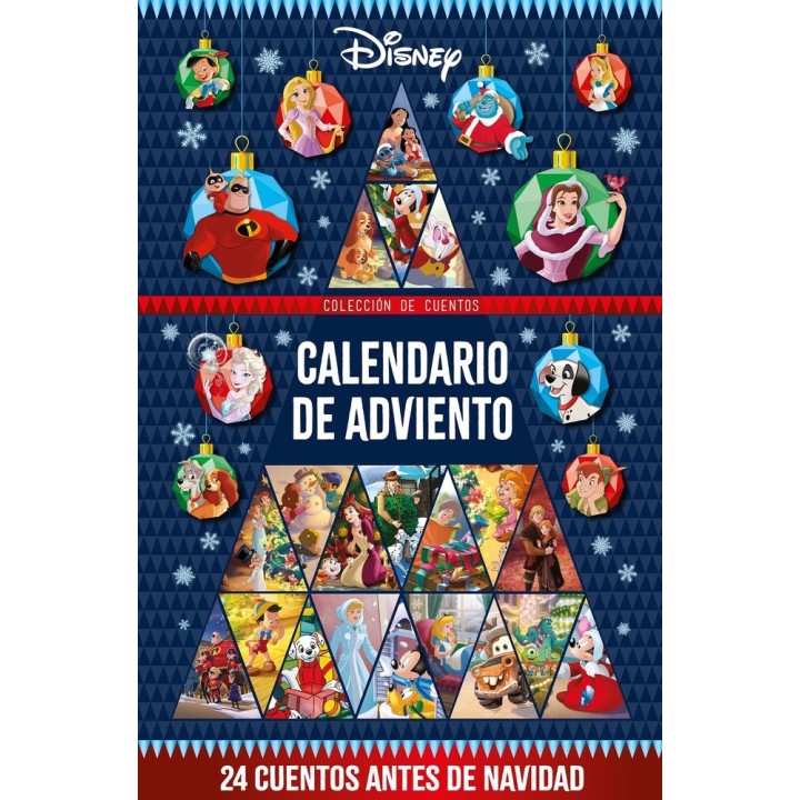 DISNEY CALENDARIO DE ADVIENTO 24 CUENTOS ANTES DE NAVIDAD
