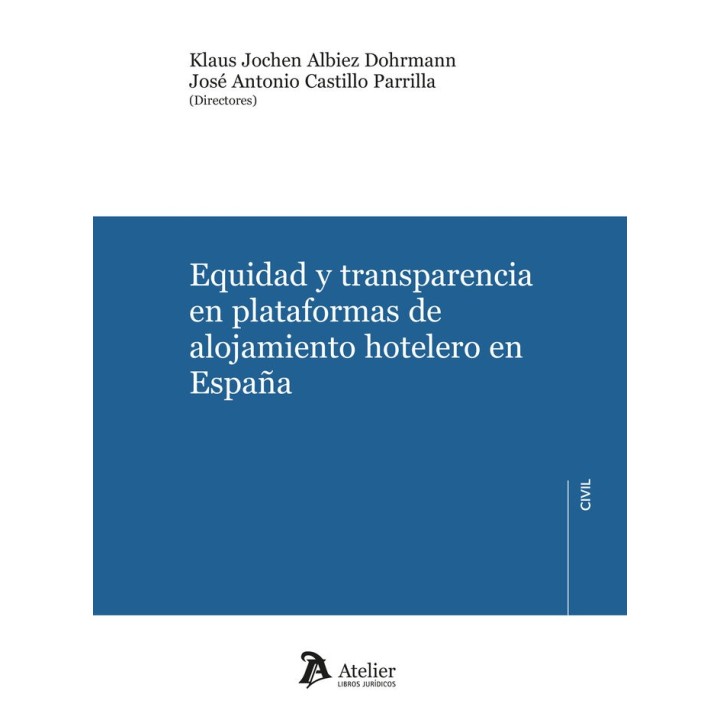 EQUIDAD Y TRANSPARENCIA EN PLATAFORMAS DE ALOJAMIENTO HOTEL
