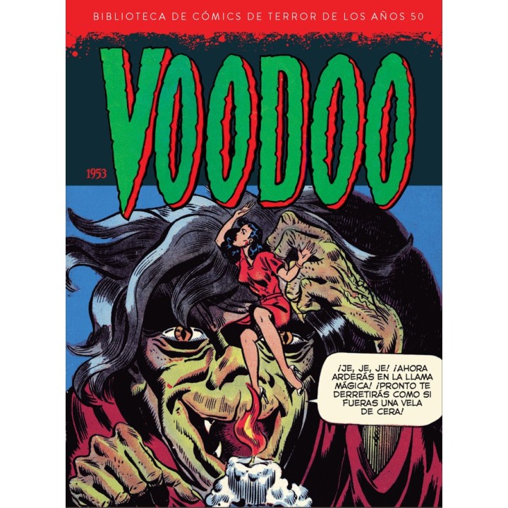 VOODOO 1953 BIBLIOTECA DE COMICS DE TERROR DE LOS AÑOS 50
