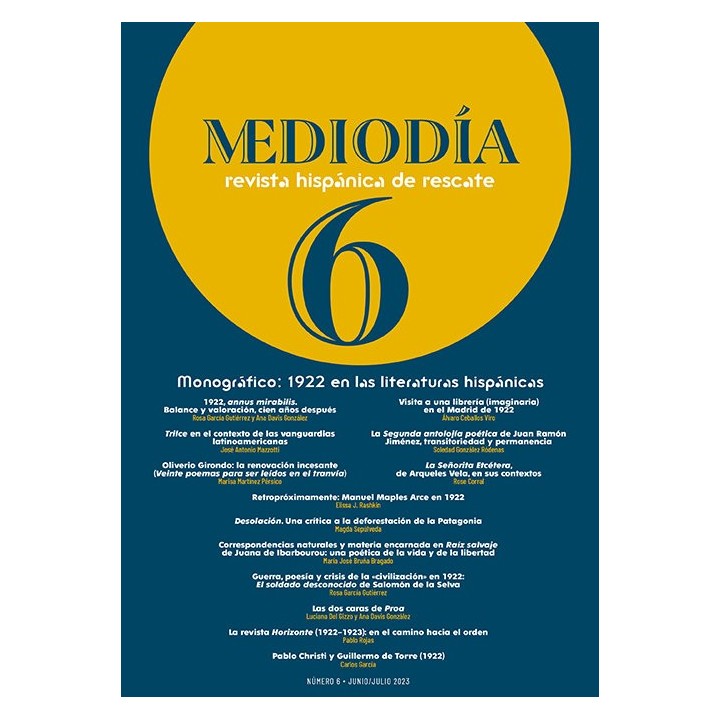 MEDIODIA REVISTA HISPANICA DE RESCATE 6