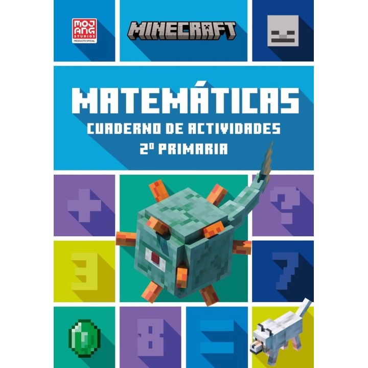 MINECRAFT OFICIAL CUADERNO DE ACTIVIDADES MATEMATICAS 2.º