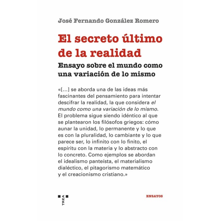 EL SECRETO ULTIMO DE LA REALIDAD