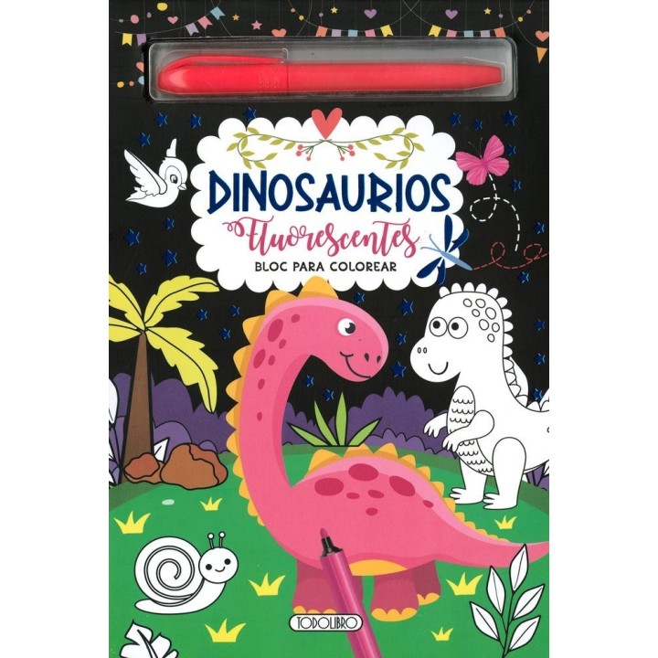 DINOSAURIOS FLUORESCENTES