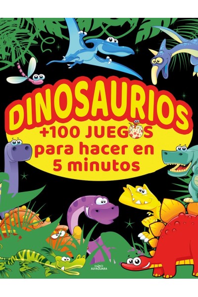 DINOSAURIOS +100 JUEGOS PARA HACER EN 5 MINUTOS
