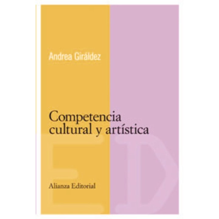 ALI COMPETENCIAS CULTURALES Y ARTISTICAS