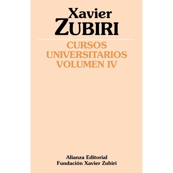 CURSOS UNIVERSITARIOS VOLUMEN IV 1934 1935