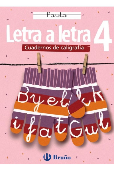 CALIGRAFIA LETRA A LETRA 4 PAUTA BRULEN0EP