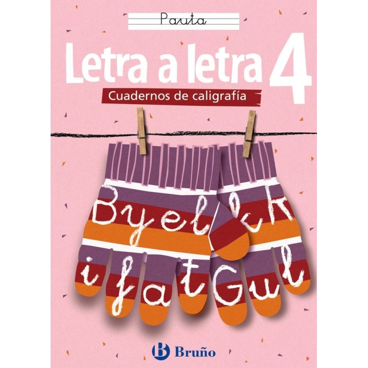 CALIGRAFIA LETRA A LETRA 4 PAUTA BRULEN0EP