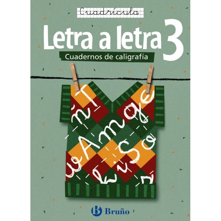 CALIGRAFIA LETRA A LETRA 3 CUADRICULA BRULEN0EP