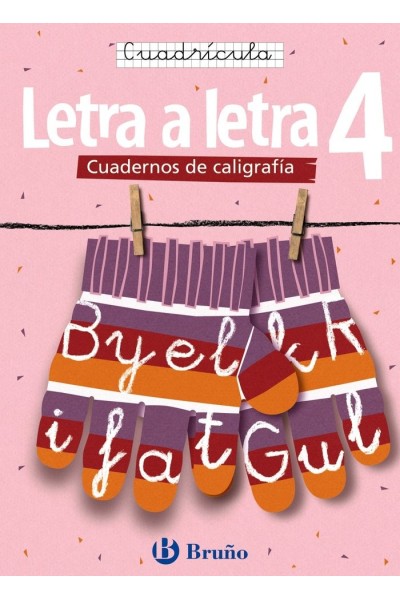 CALIGRAFIA LETRA A LETRA 4 CUADRICULA BRULEN0EP