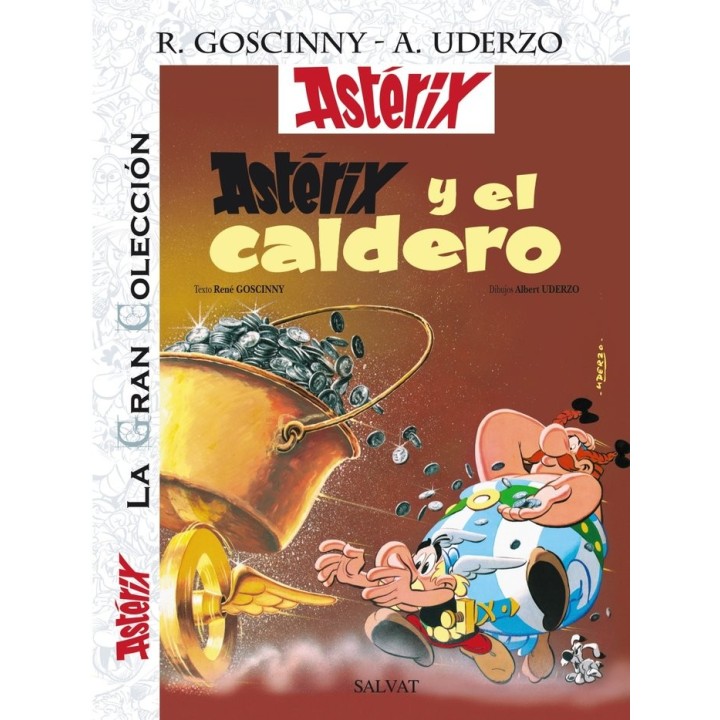ASTERIX Y EL CALDERO 13 LA GRAN COLECCION