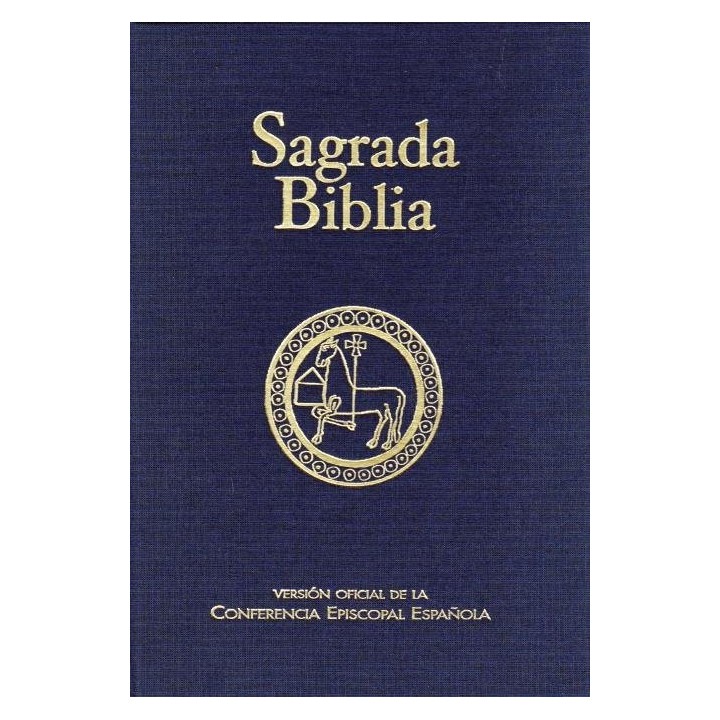 SAGRADA BIBLIA (TELA) VERSION OFICIAL CONFERENCIA EPISCOPAL