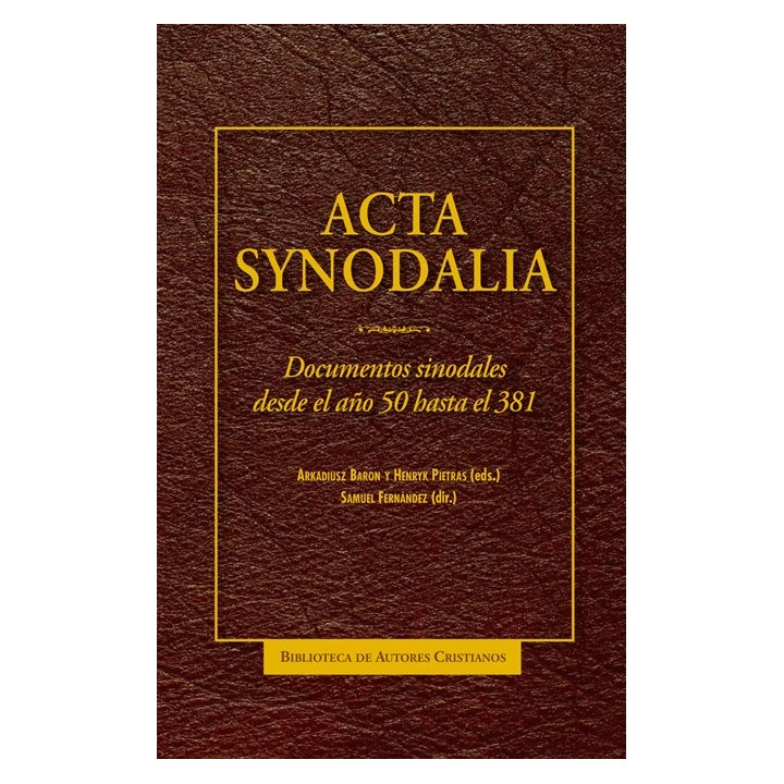 ACTA SYNODALIA