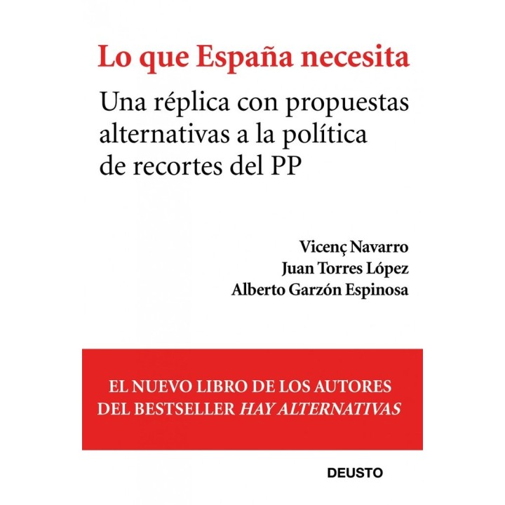 LO QUE ESPAÑA NECESITA