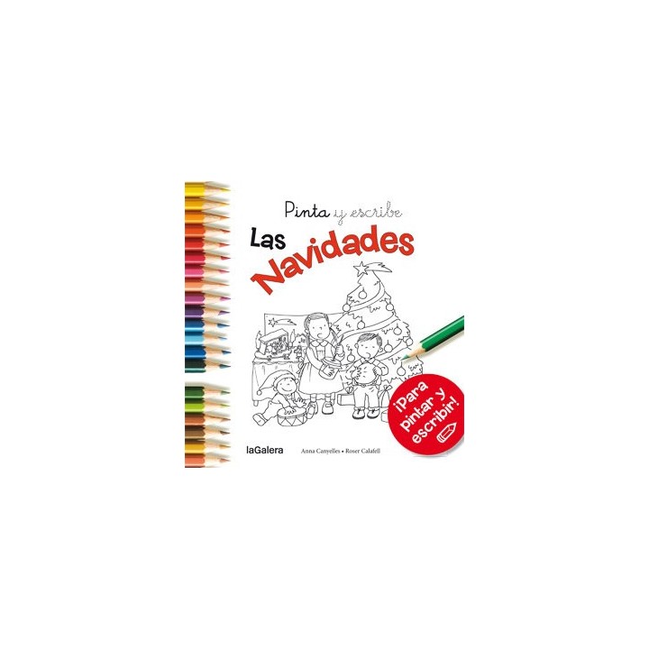 PINTA Y ESCRIBE LAS NAVIDADES
