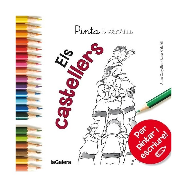PINTA I ESCRIU ELS CASTELLERS