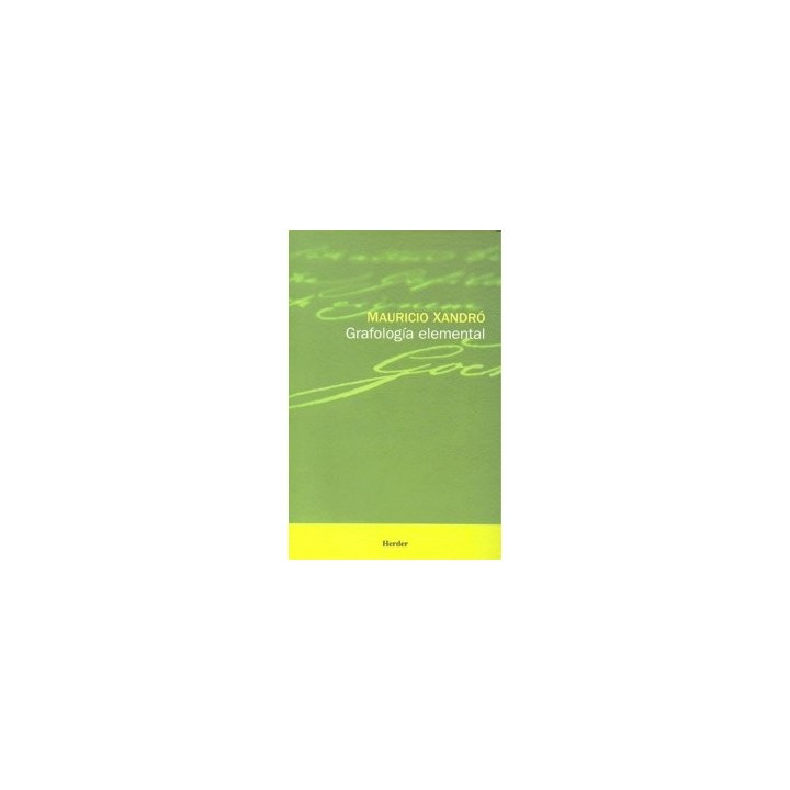 GRAFOLOGIA ELEMENTAL