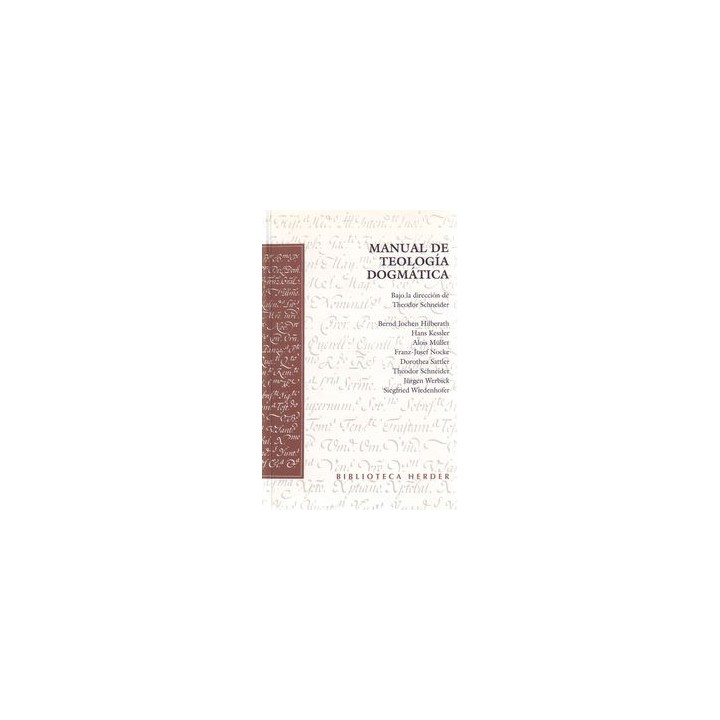 MANUAL DE TEOLOGIA DOGMATICA (SCHNE