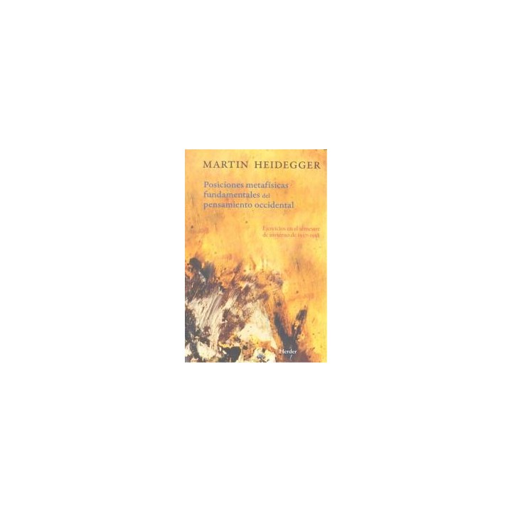 POSICIONES METAFISICAS FUNDAMENTALES PENSAMIENTO OCCIDENTAL
