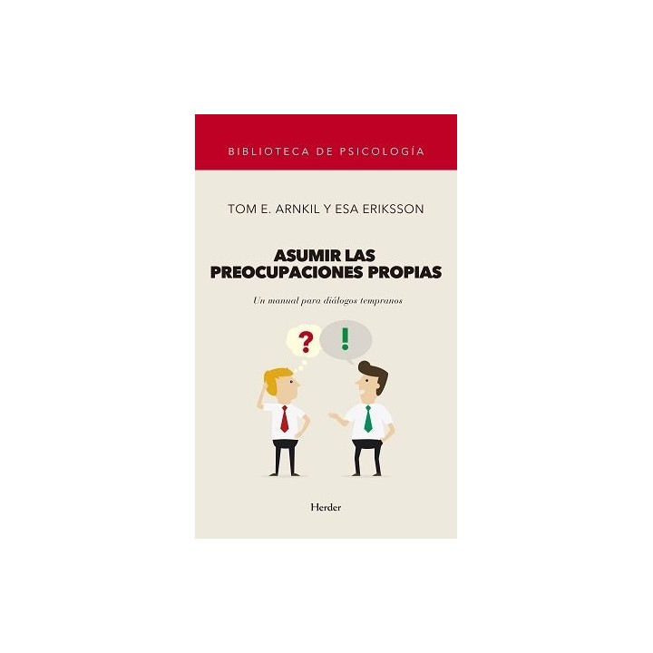 ASUMIR LAS PREOCUPACIONES PROPIAS