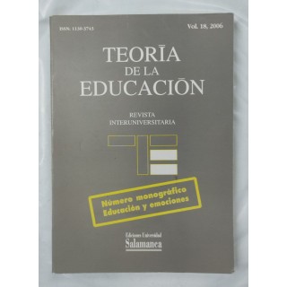 Teoria de la Educacion. Revista interuniversitaria Vol 18, 2006