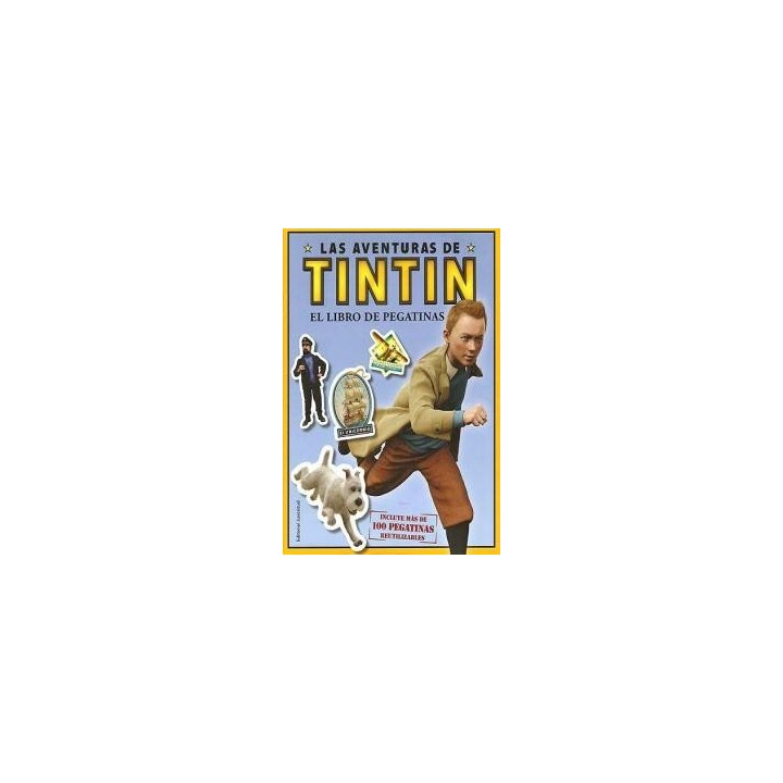 LIBRO DE PEGATINAS,EL AVENTURAS DE TINTIN