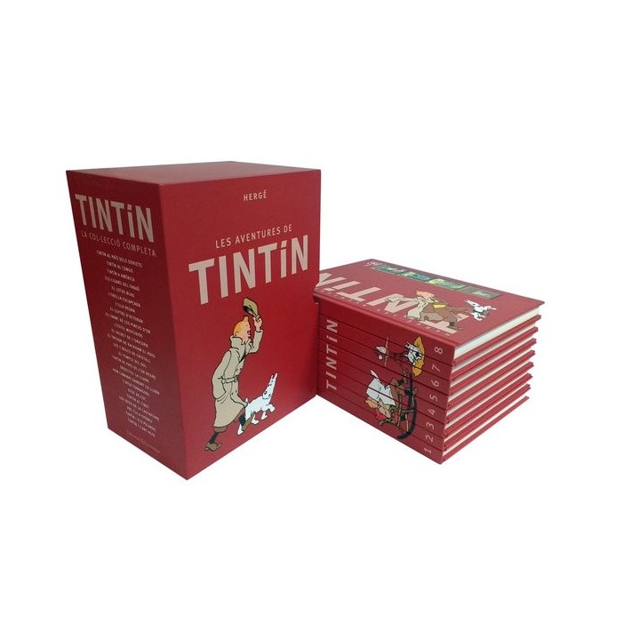 TINTIN BOX. LA COLULECCIO COMPLETA