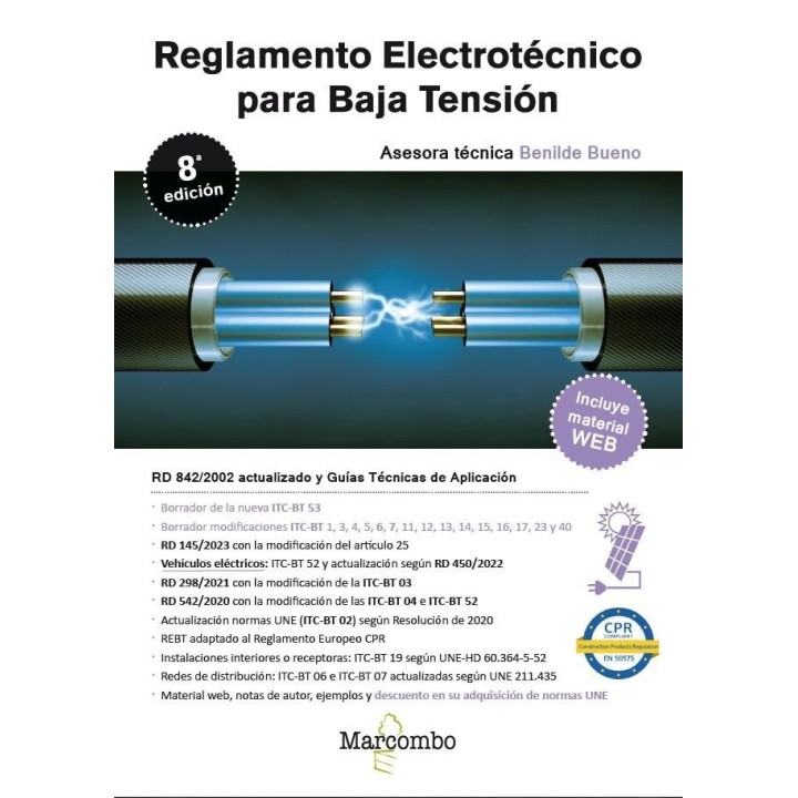 REGLAMENTO ELECTROTECNICO PARA BAJA TENSION 8.ª EDICION